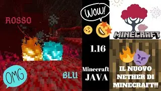 Alberi nel Nether e fuoco blu!! - SnapShot 20w06a - Minecraft ITA