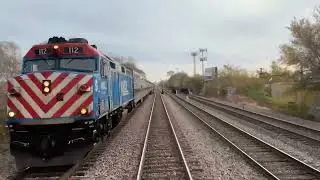 Metra Train Cab Car Ride On BNSF Train #1234 From Congress Park To CUS On November 13, 2024