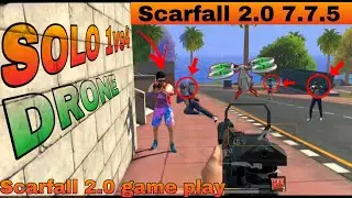 SQUAD 1vs4 Scarfall 2.0 game play@ScarFall2.0   #scarfall #scarfallgameplay