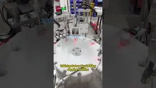 Rotary Liquid Filling Capping Machine | Peristaltic Pump Filler