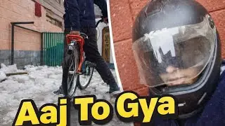 Aaj to gaya | SNOW FALL AFTER A LONG TIME | NOT MY VERSE