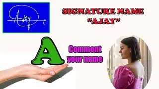 ||Ajay Name Signature Style|| ||Signature Style of My Name||
