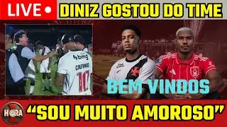 QUAL FOI A TRETA ? DINIZ GARANTE SER AMOROSO / VASCO APRESENTA REFORÇO.