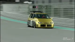 Gran Turismo 7: Lap Time Challenge - Yas Marina Circuit - Renault Espace F1
