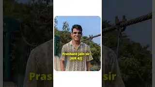 Rank 42 never looked this cool 😎 Prashant Jain Sir with the ultimate flex! 💥📚