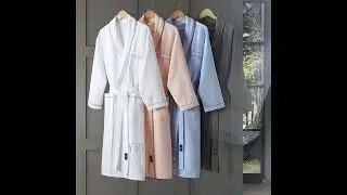 YRF-Wrap,100% Cotton Terry Cloth Bathrobe Set,Bathrobe,Waffle Bathrobe 100% Linen,China