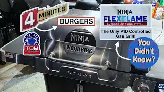 Единственный газовый гриль с ПИД-регулированием! / Дровяной гриль Ninja FlexFlame! / Бургеры за 4...