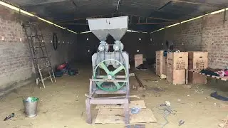 Ab chahe trolley double Lowe ya hydraulic pe double mini rice mill