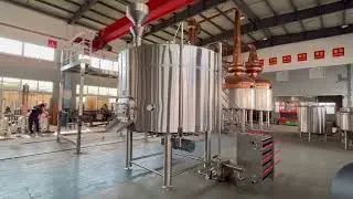 7000L Industrial Mash Tun with Temperature Control for Scotch Whisky Production