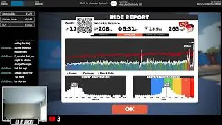 ZWIFT LIVE // FESTIVE 500 // Aqueduc KOM Local Legend