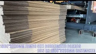 PINLONG CASEMAKER FLEXO FOLDER GLUER / INSIDE & OUTSIDE PRINTING MACHINE FOR CORRUGATED CARTON BOXES