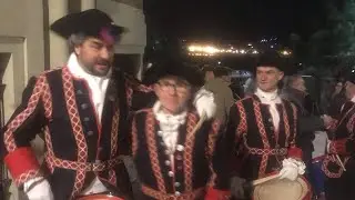 TAMBORRADA 2025 , 2/ 3 Videos . varias Agrupaciones por el Casco Viejo y ciudad