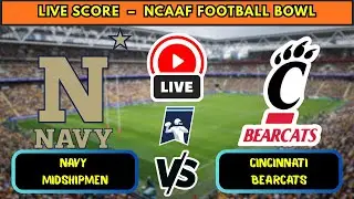 🔴 Navy Midshipmen vs Cincinnati Bearcats | NCAAF Football Liberty Bowl | Live Score Update January 2