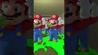 Escape Nextbots Mario Bros Angry, Sonic And KPop Demon Hunters #gmod