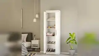 Review: Organizador Sapatos Sapateira Vertical Atr&aacute;s Porta 24 Bolsos