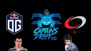 Captains Draft 4.0 by EventsDC - OG vs. Complexity Gaming w/ @MautDota & @braxlikesdota