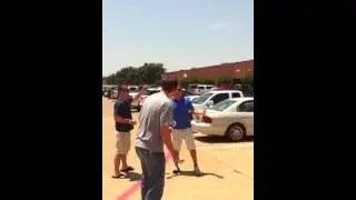Bully cuts Aaron's kite string