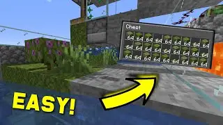 Простое/быстрое руководство по созданию фермы мха в Minecraft 1.17 (более 13 500 предметов в час) (прибыль от костной муки)