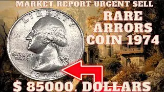 1974 Washington Quarter No Mint Mark Worth $85,000 | Rare U.S. Coin You Might Have!
