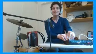 Inby (Inbar Heyman) - Boss RC-505 loop station, percussion and accordion