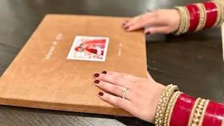 Unboxing of beautiful Indian Wedding Album 2023 | Artifact Uprising Signature Layflat #indianwedding