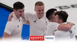 Team GB guarantee curling medal after 8-4 win over USA