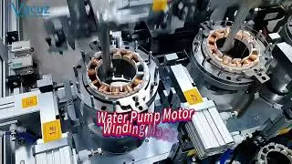 High Efficiency Vacuz Water Pump BLDC Brushless Motor Inner Stator Needle Winding Machine Equipment