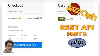 Jazzcash REST API With PHP - Credit Cart Payment Part 2