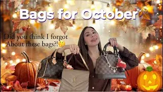 Handbag rotation for October 🍁