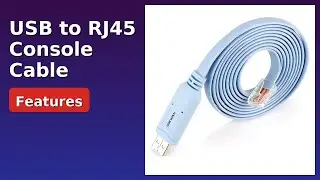REVIEW (2026): USB to RJ45 Console Cable. Features.