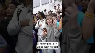 ORIGINAL &ldquo;6-7&rdquo; MEME #shorts