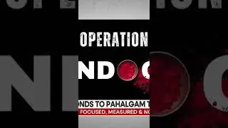 BREAKING NEWS| Operation Sindoor: India Hits Terrorist Infrastructure In Pakistan, 9 Sites Targete.