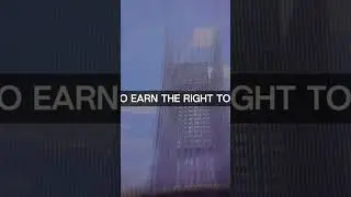 We work to earn the right to work!