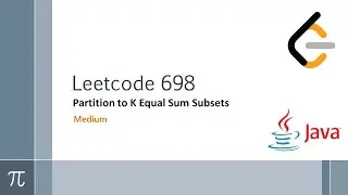 Leetcode 698. Partition to K Equal Sum Subsets (Daily Challenge 09/30/2021)
