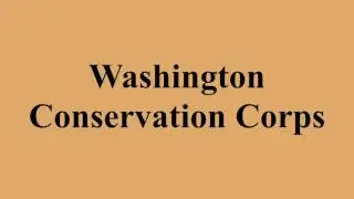 Washington Conservation Corps