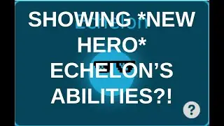 Evades.io - SHOWING *NEW HERO* ECHELONS'S ABILITIES?!