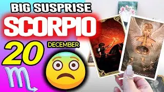 Scorpio ♏😨 BIG SUSPRISE 😨 horoscope for today DECEMBER 20 2025 ♏ #scorpio tarot DECEMBER
