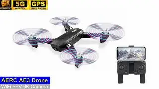 AERC Low Budget  AE3 WiFi 6K Camera Drone &ndash; Just Released !