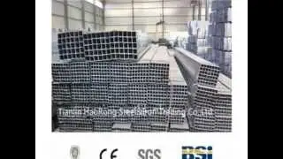hot dipped Galvanized Square pipe