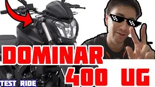 💥🏍DOMINAR 400 UG | feat.| El Monicho Motovlogs ( Rodando en CUARENTENA?) 😱🦠☠👻|Test Ride| #Ibagu&eacute;