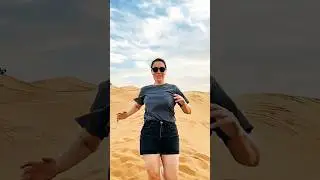 The magic of desert, Dubai. #uae #autumn #winter #travel #holiday #vacation #asia #europe #shorts
