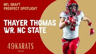 NFL Draft Prospect Spotlight: NC State WR Thayer Thomas