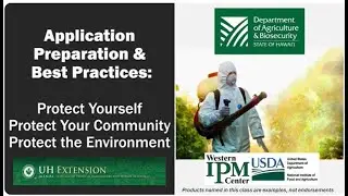 DAB Pesticides Application Preparation and Best Practices Workshop