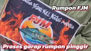 Pembuatan Rumpon / Rumah ikan / terumbu karang buatan | Rumpon komunitas Full Jigging Madura | FJM |