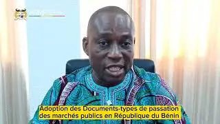 Adoption des Documents-types de passation des march&eacute;s publics en R&eacute;publique du B&eacute;nin-Ludovic GUEDJE