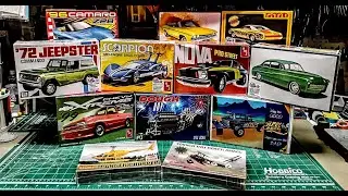 NEW KITS Reviews Hpiguys Workshop AMT MPC HELLER AJMODELKITS LEGO ASSOCIATED TAMIYA FALL 2025