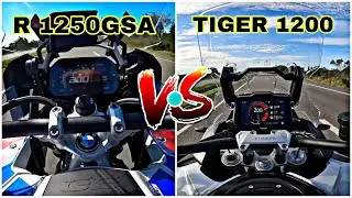 TOP SPEED BMW R 1250 GSA VS NOVA TRIUMPH TIGER 1200/PREÇO ATUALIZADOS DESSAS MÁQUINAS