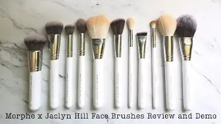 Morphe x Jaclyn Hill Face Brushes Review and Demo
