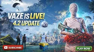 VAZE IS LIVE Live Stream | ONLY RUSH GAMEPLAY | EXPLORING BGMI 4.2 UPDATE #bgmi #bgmilive