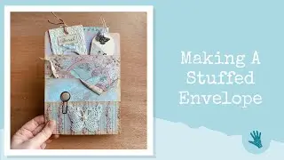 MAKING A LOADED ENVELOPE - Craft With Me - How to Make a Stuffed Envelope